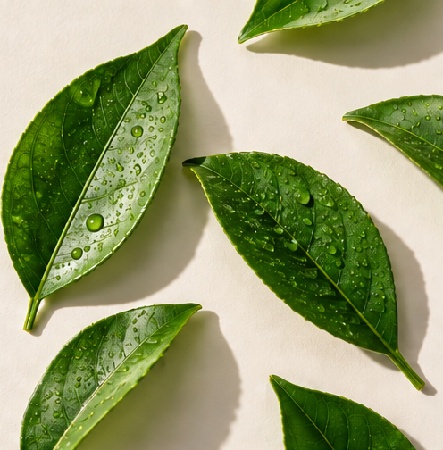 Green leaves